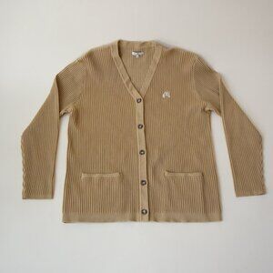 Malbon Golf Women's Esther Camel Cardigan - Size Large